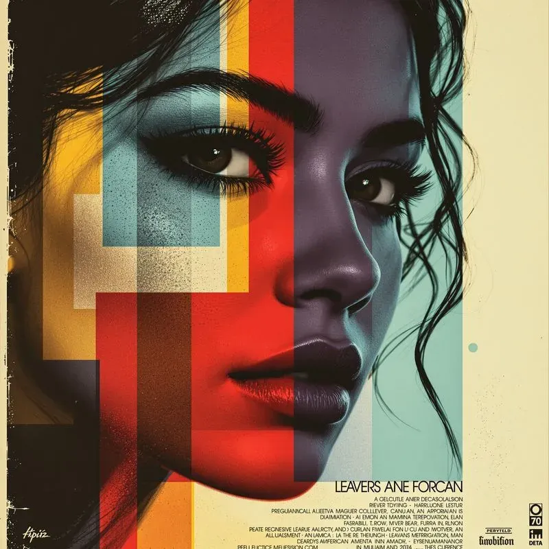Retro Modern Cinematic Poster Designs
