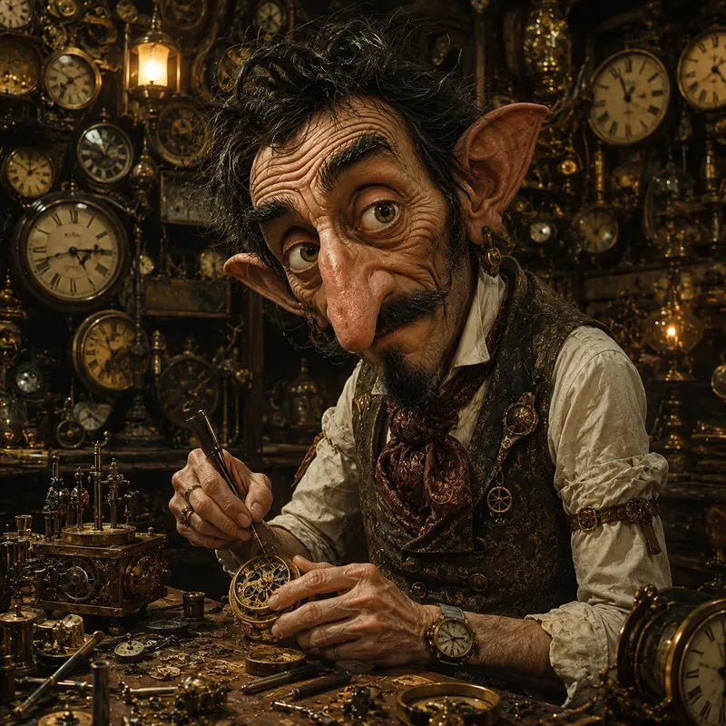 Whimsical Caricature Masters