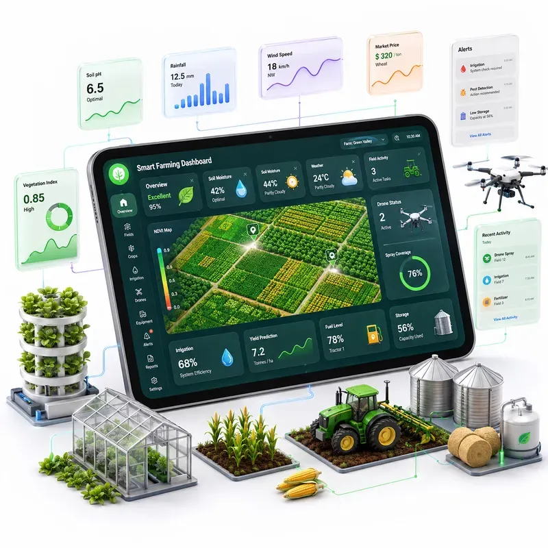 3D Isometric Dashboards