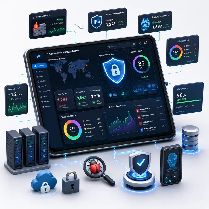 3D Isometric Dashboards