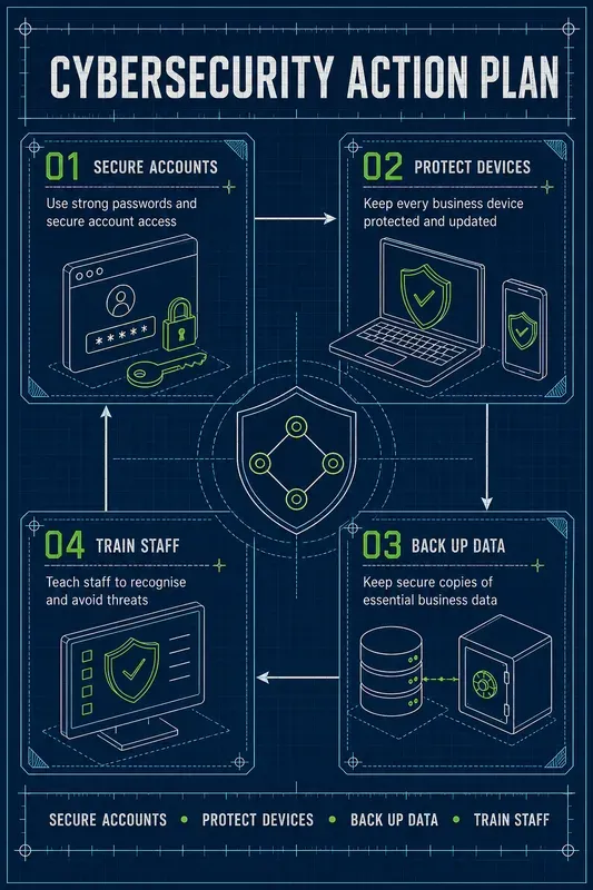 Blueprint Business Infographics