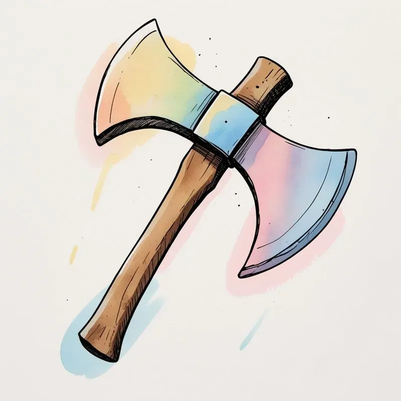 Minimalist Watercolor Doodle Art