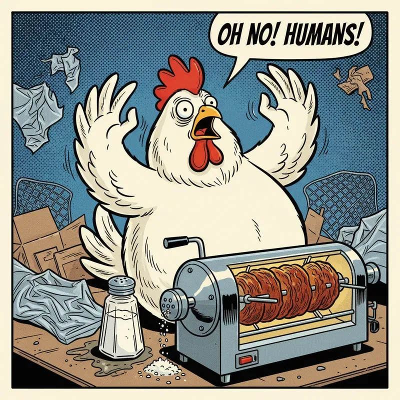 Satirical Cartoons Of Endangered Animals