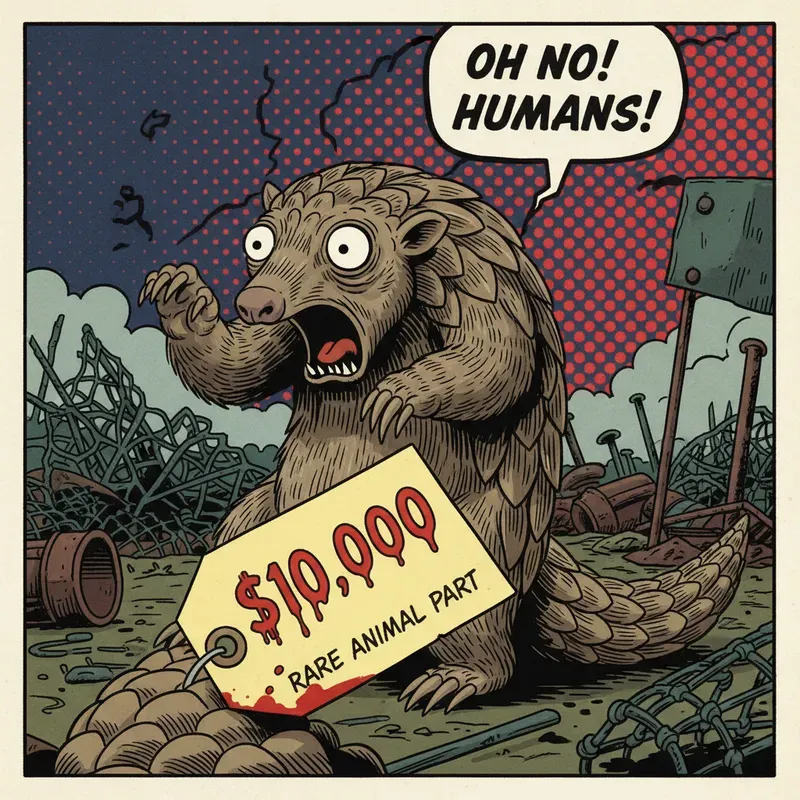 Satirical Cartoons Of Endangered Animals