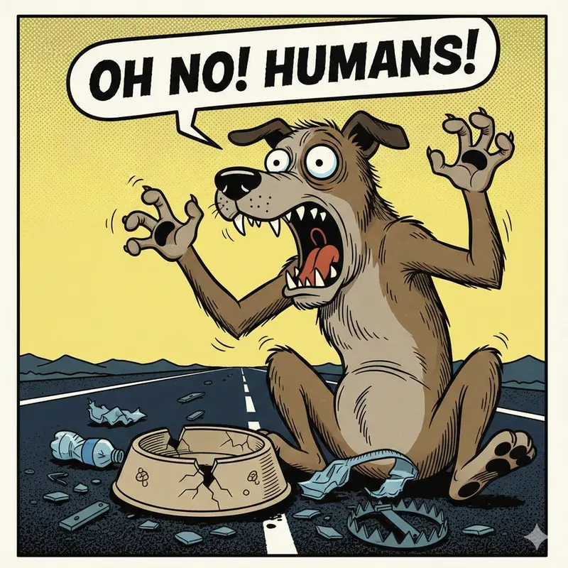 Satirical Cartoons Of Endangered Animals