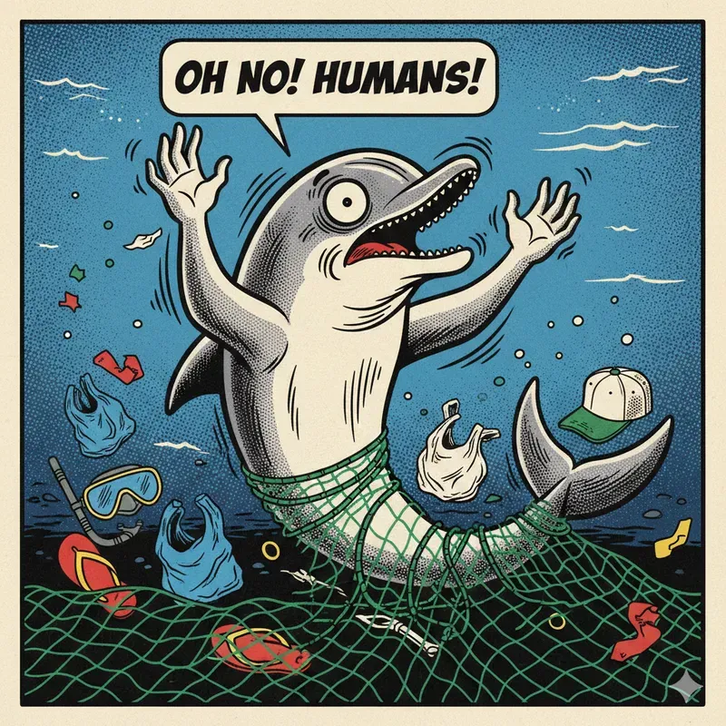 Satirical Cartoons Of Endangered Animals