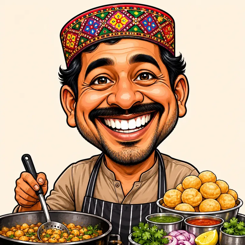 Bold Caricature Avatar Generator
