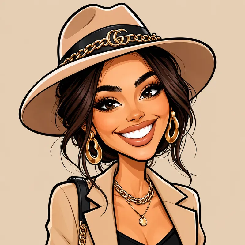 Bold Caricature Avatar Generator
