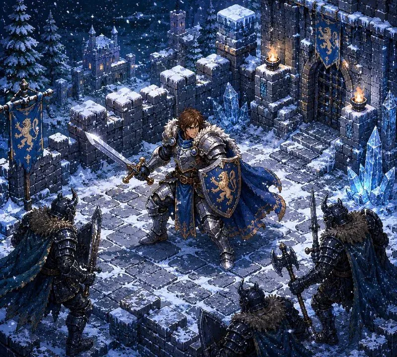 Isometric Pixel Art Game Sprite Gens