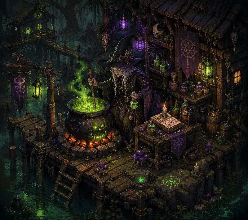 Isometric Pixel Art Game Sprite Gens