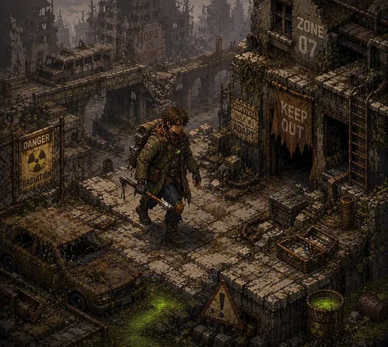 Isometric Pixel Art Game Sprite Gens