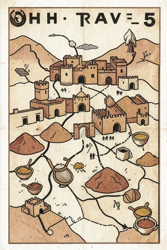 Risograph Snack Travel Maps