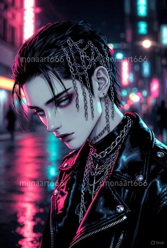 Neon Goth Tokyo Nights