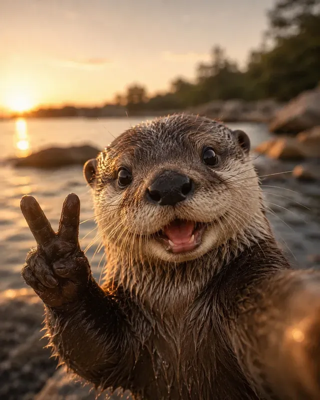 Cute Animal Selfies