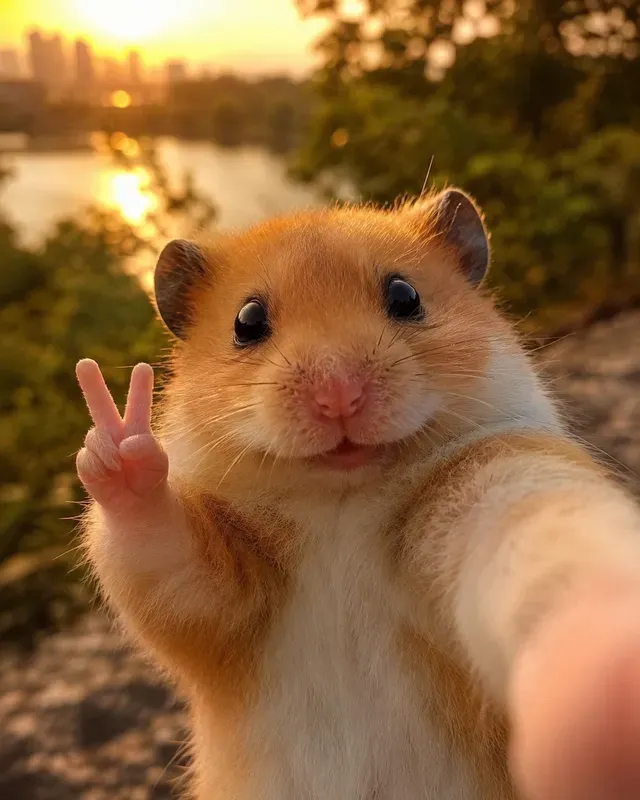 Cute Animal Selfies