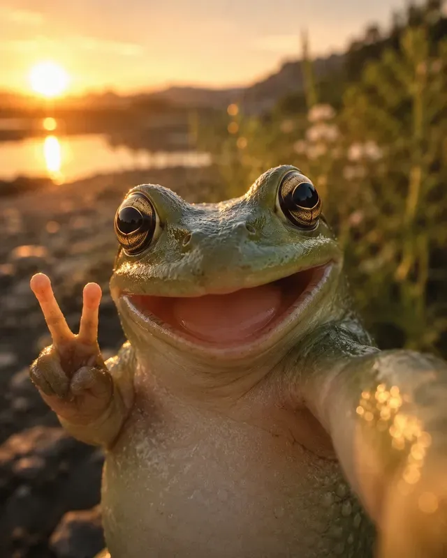 Cute Animal Selfies