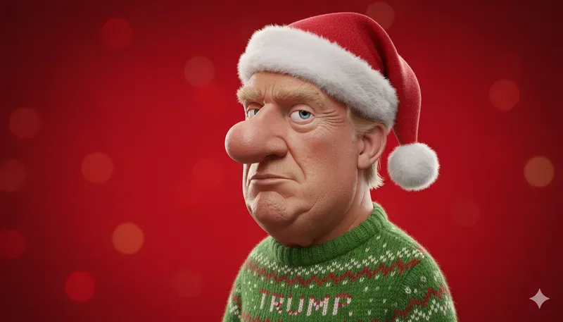 Festive Stylized 3D Cartoon Portraits