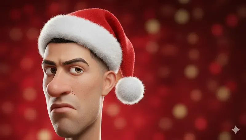 Festive Stylized 3D Cartoon Portraits