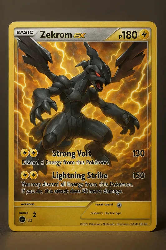 Realistic Pokemon Trading Card Games