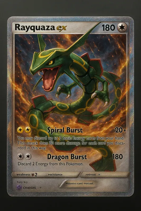 Realistic Pokemon Trading Card Games