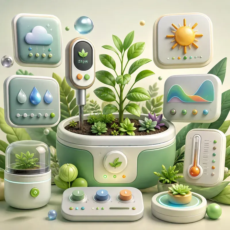 3D Soft UI Object Compositions