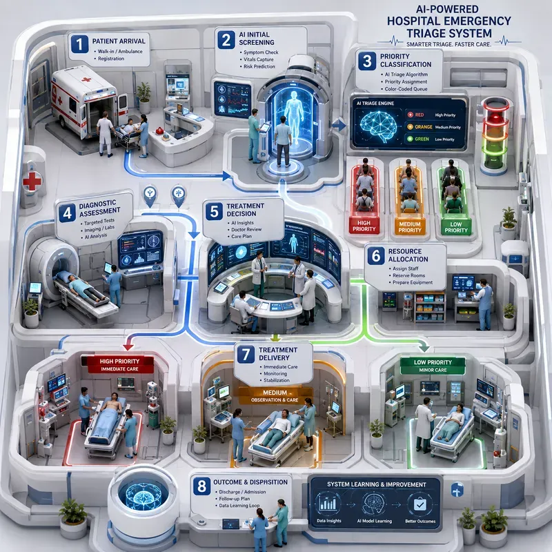 Intelligent 3D Workflow Infographics