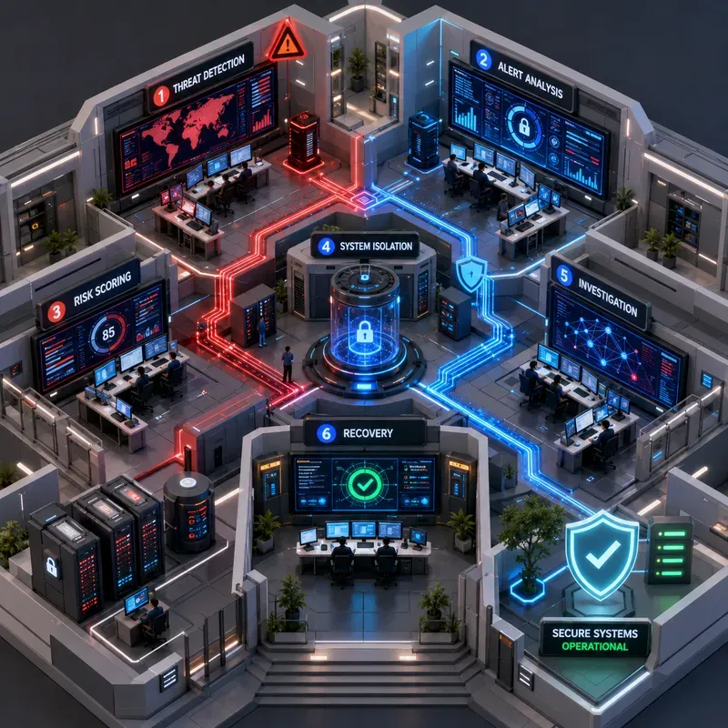Intelligent 3D Workflow Infographics