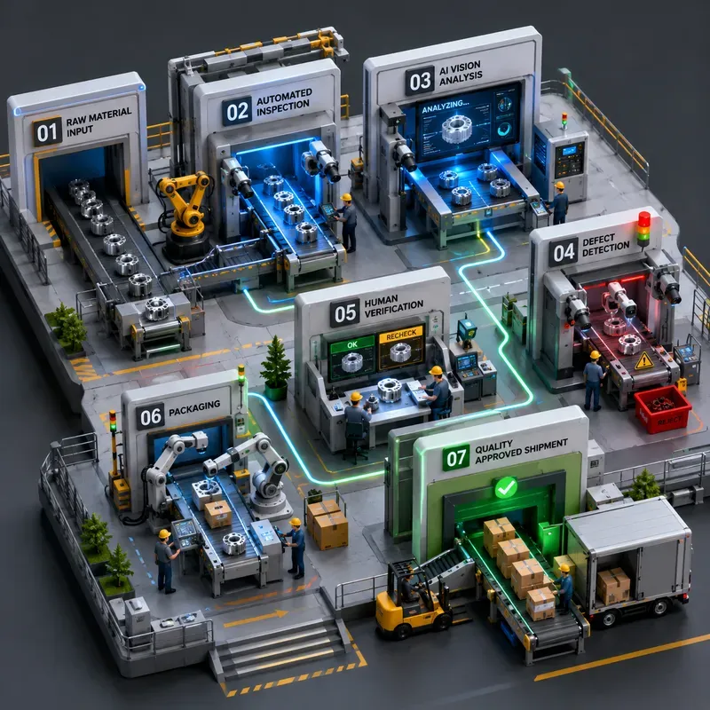 Intelligent 3D Workflow Infographics