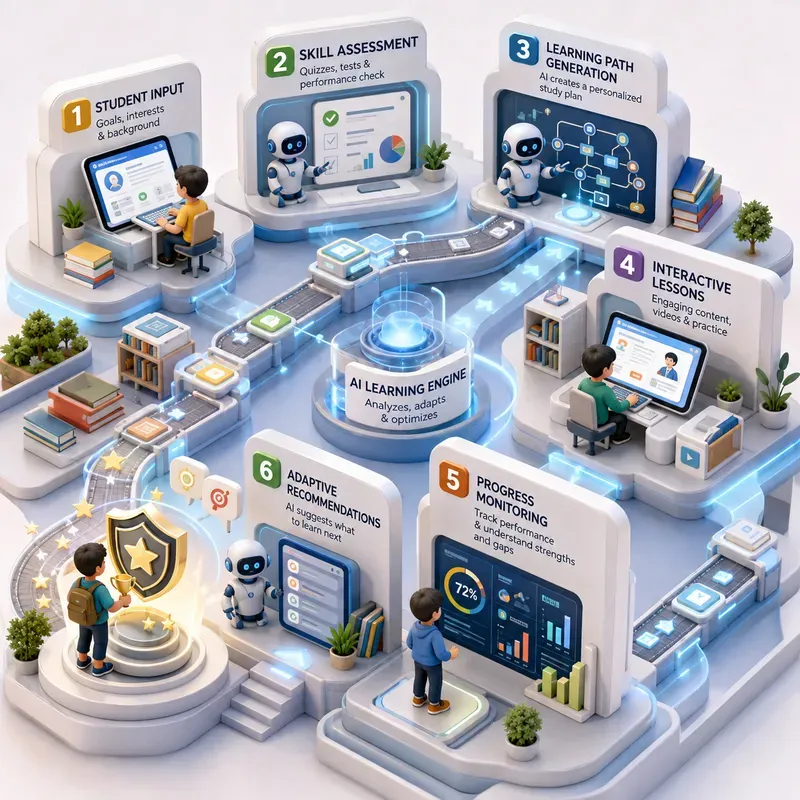 Intelligent 3D Workflow Infographics