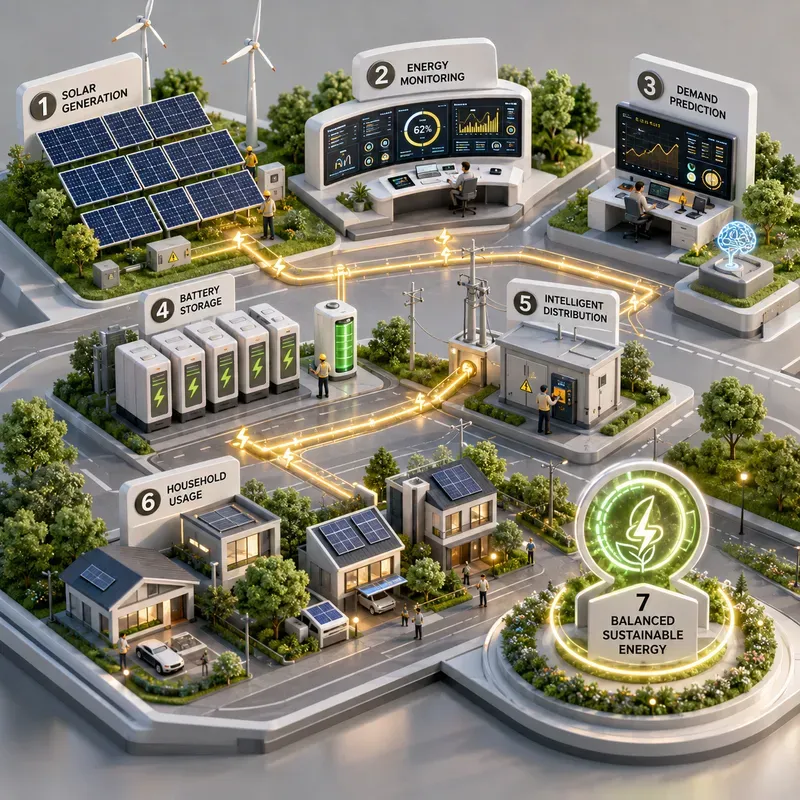 Intelligent 3D Workflow Infographics