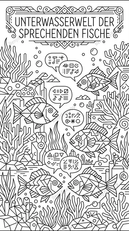 Customized Neo Geometric Line Storybooks