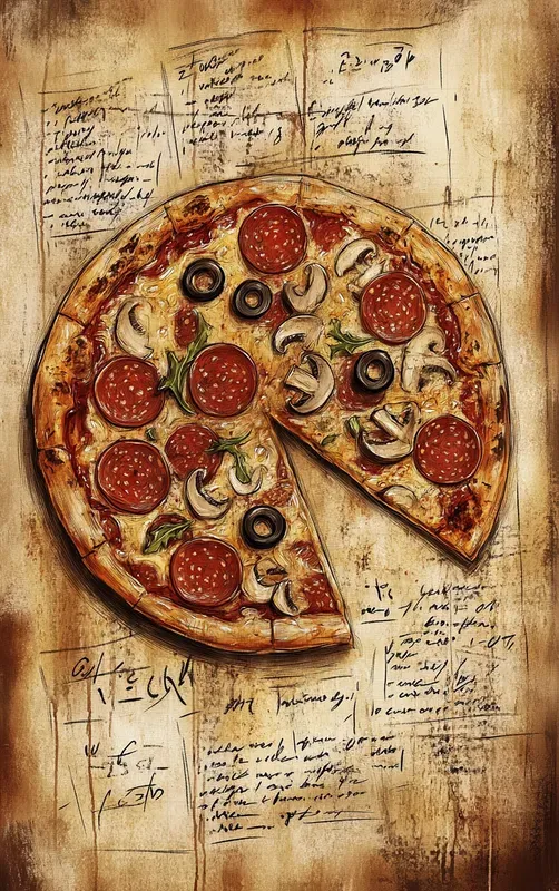 Vintage Culinary Art Elegant Illustrations