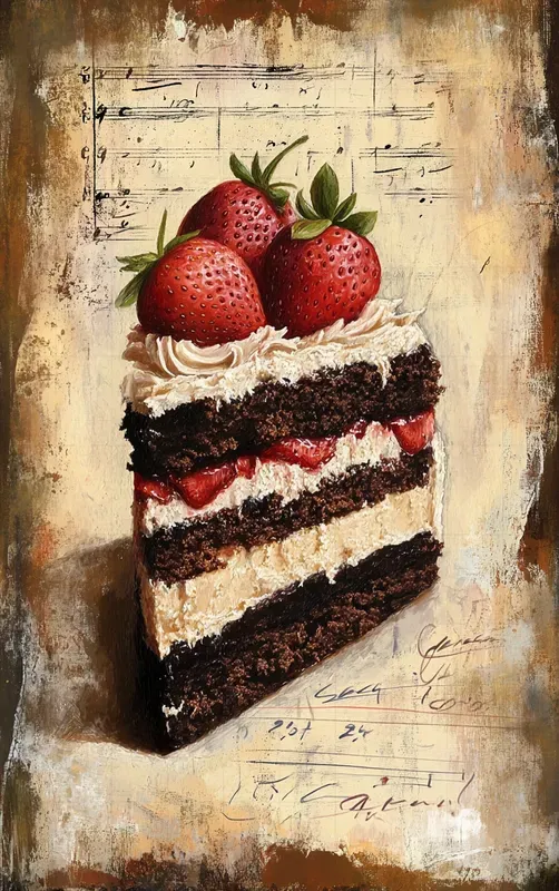 Vintage Culinary Art Elegant Illustrations