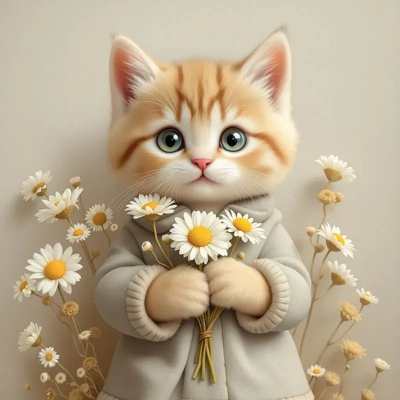 Cute Animal Cozy Illustrations