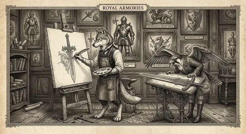 Luxury Vintage Illustrations