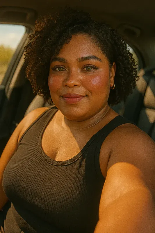 Selfie Aesthetics In Car