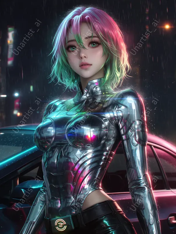 Demon Slayer Cyberpunks
