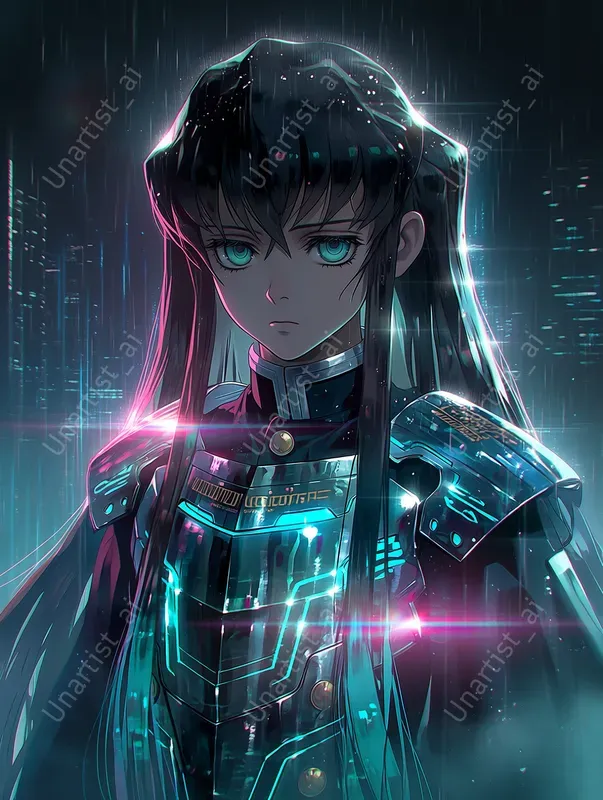 Demon Slayer Cyberpunks