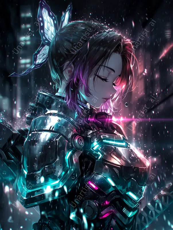 Demon Slayer Cyberpunks