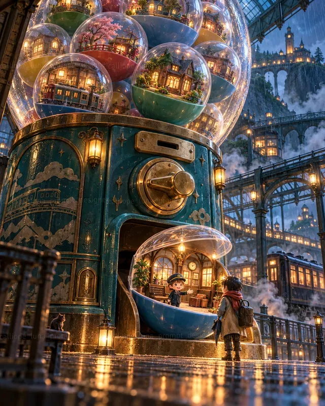 3D Giant Toy Capsule Machine Worlds
