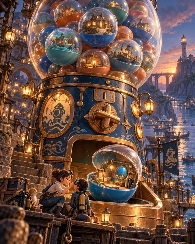 3D Giant Toy Capsule Machine Worlds