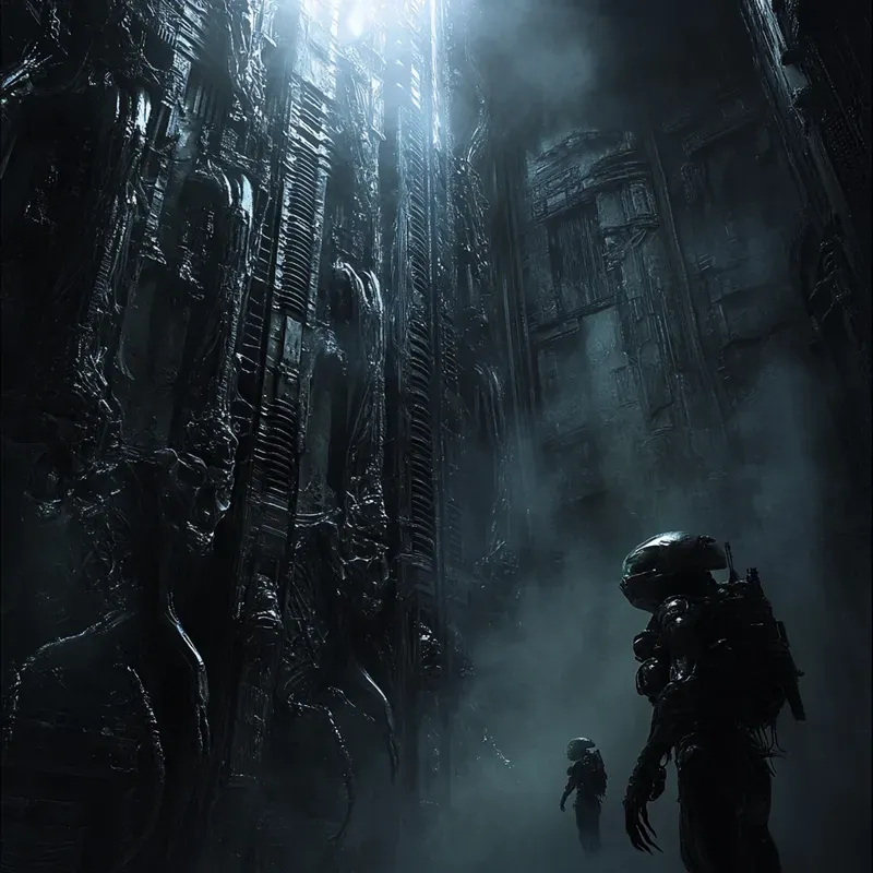Hr Giger Alien Inspired Horrors