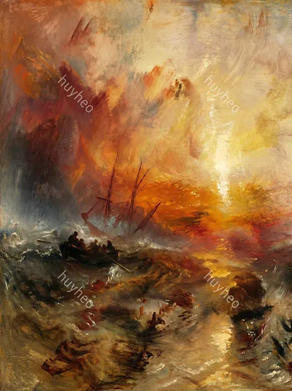 Golden Turner Style Oil Paintings