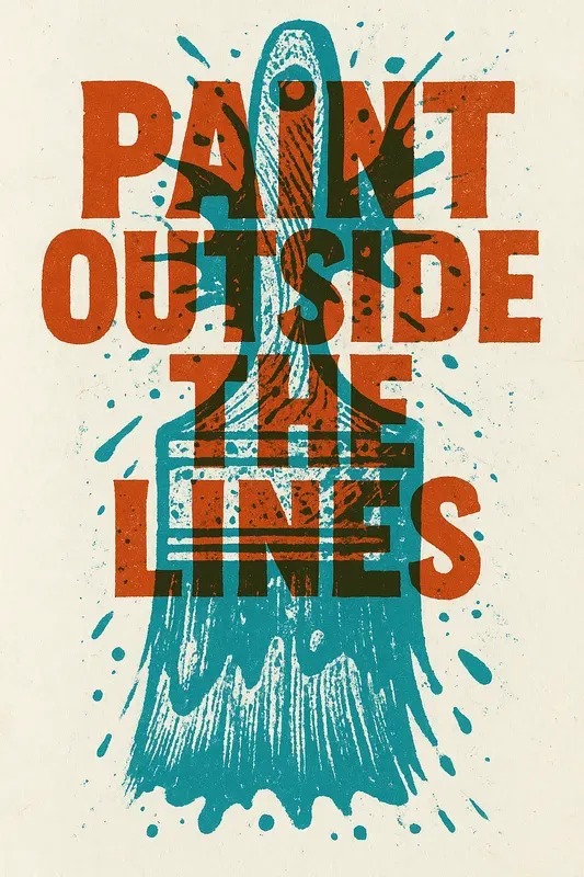 Duo Tone Silkscreen Overprint Posters