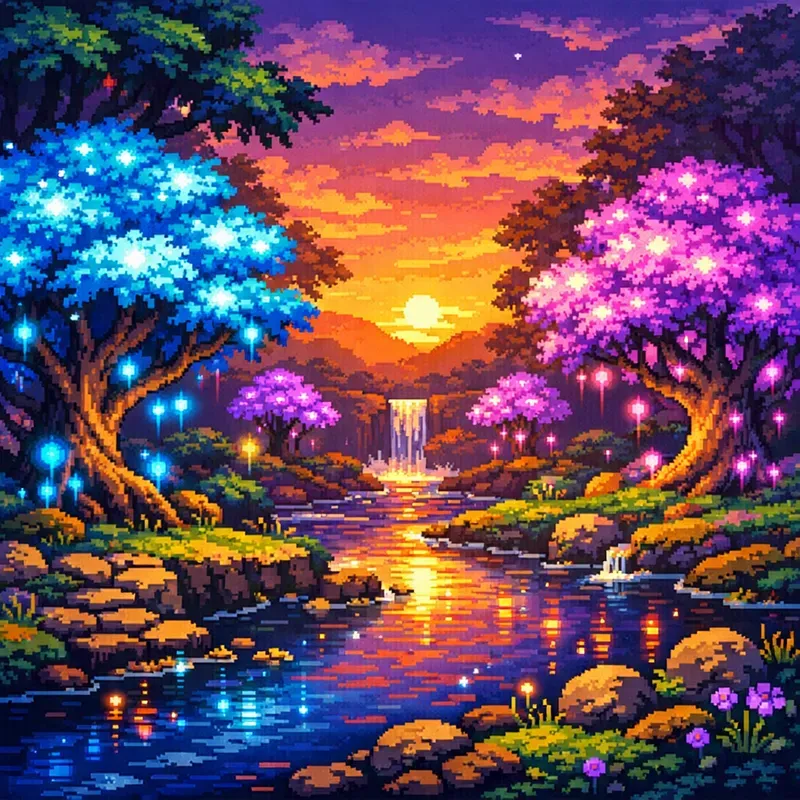 Pixel Art World Generator