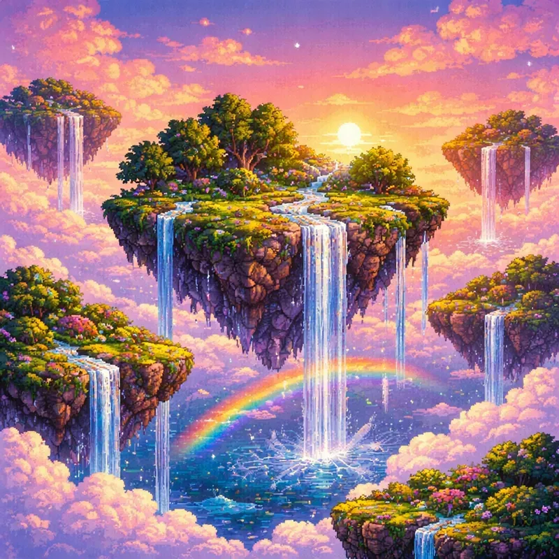 Pixel Art World Generator