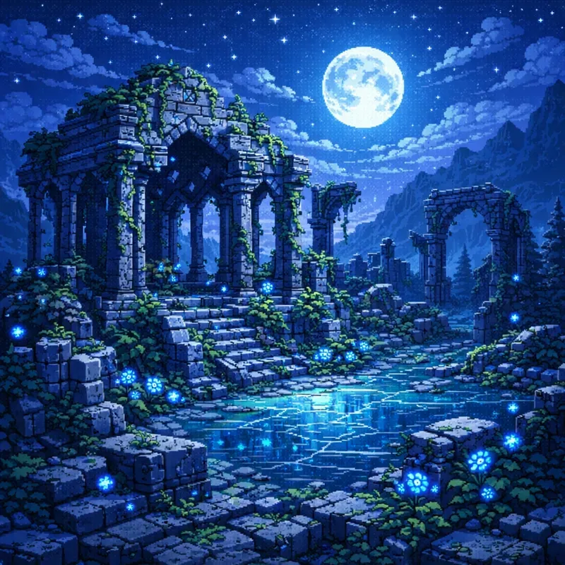 Pixel Art World Generator
