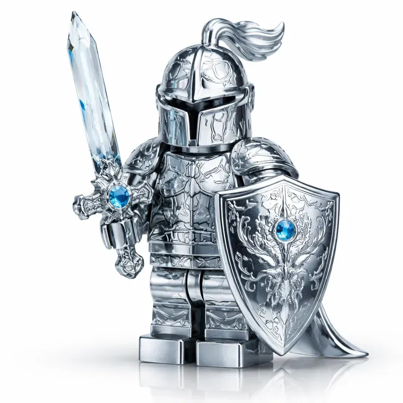Golden Silver Lego Icons
