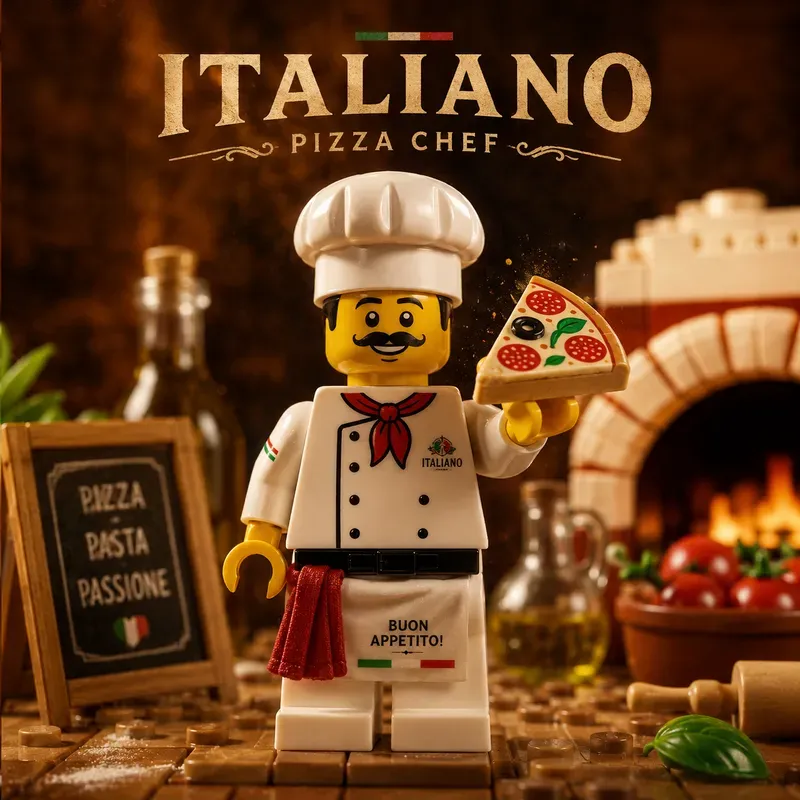 Lego Coffee Branding Premium Poster Shots