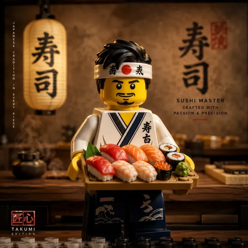 Lego Coffee Branding Premium Poster Shots